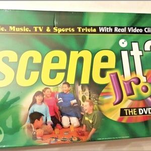 Scene it Jr DVD Game TV and Sports Trivia ages 8+